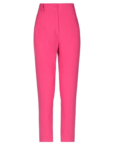 HEBE STUDIO Casual trouser Fuchsia 100% Polyester