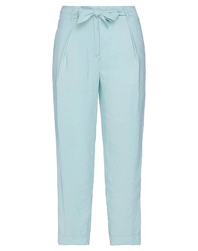 FORTE_FORTE Casual trouser Sky blue 85% Modal, 15% Polyester