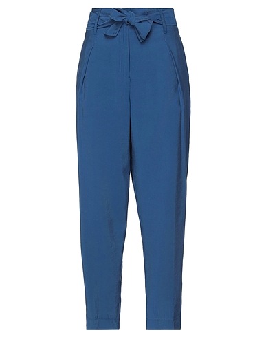 FORTE_FORTE Casual trouser Slate blue 85% Modal, 15% Polyester