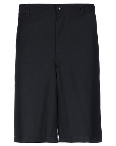BURBERRY Shorts & Bermuda Black 60% Mohair wool, 40% Virgin Wool