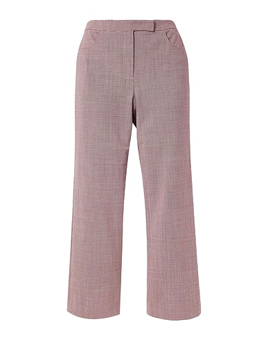 THEORY Casual pants Red 54% Polyester, 41% Virgin Wool, 4% Elastane, 1% Polyamide