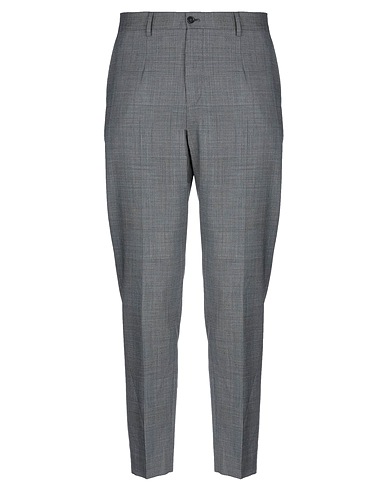 DOLCE&GABBANA Casual trouser Black 98% Virgin Wool, 2% Elastane