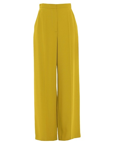 ALBERTA FERRETTI Casual pants Green 74% Acetate, 26% Viscose