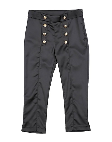 GAëLLE Paris Casual pants Black 52% Polyester, 45% Cotton, 3% Elastane