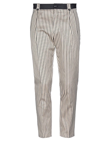 DOLCE&GABBANA Casual pants Beige 90% Cotton, 10% Silk