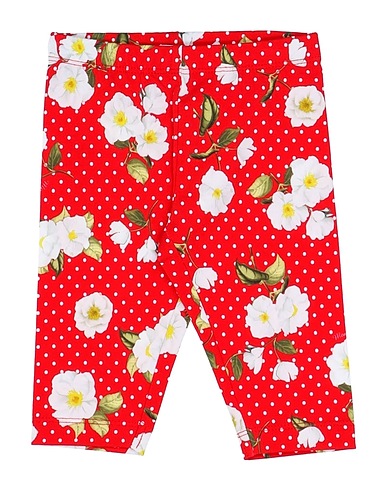 MONNALISA Leggings Red 90% Cotton, 10% Elastane