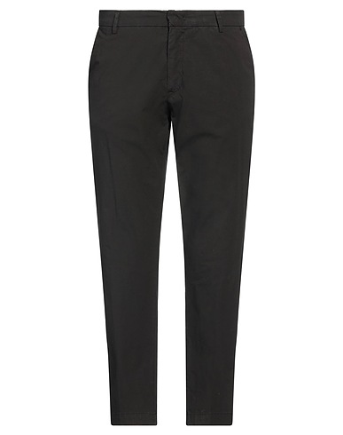 BRO SHIP Casual trouser Black 97% Cotton, 3% Elastane