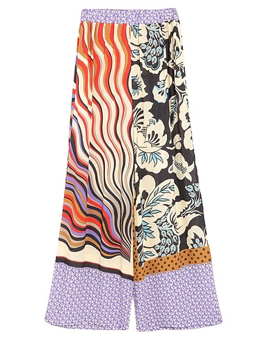 SUOLI Casual trouser Lilac 100% Viscose
