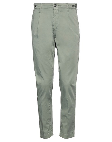 JEORDIE'S Casual trouser Military green 97% Cotton, 3% Elastane