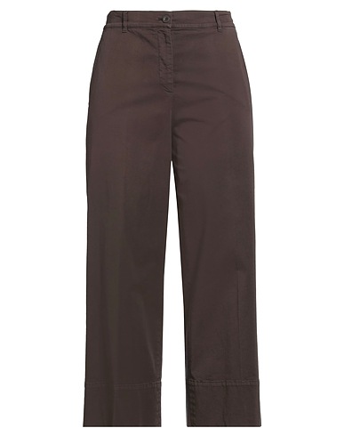 QL2  QUELLEDUE Hosen Dunkelbraun 97% Baumwolle, 3% Elastan