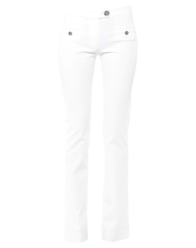 PAULIE Casual trouser White 48% Cotton, 45% Polyamide, 7% Elastane