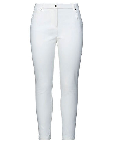 MARCIANO by GUESS Casual trouser White 52% Cotton, 45% Polyamide, 3% Elastane
