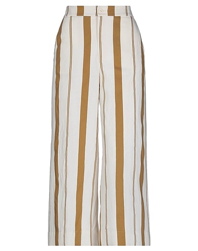 CLAUDIE Pantalone Cammello 65% Cotone, 30% Poliestere, 5% Altre Fibre