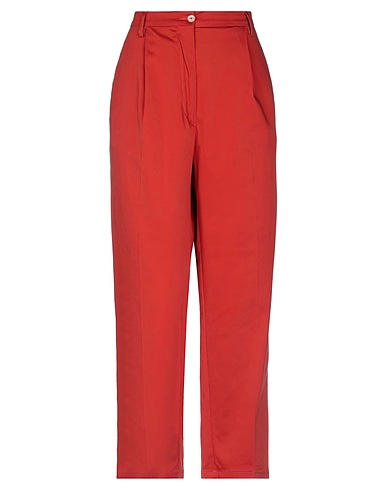 MICHAEL COAL Casual trouser Rust 98% Cotton, 2% Elastane