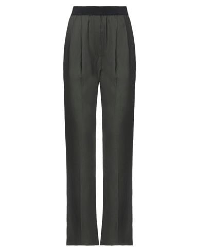 Loulou Studio Casual Pants In Dark Green