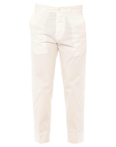 HAIKURE Casual pants White 97% Cotton, 3% Elastane