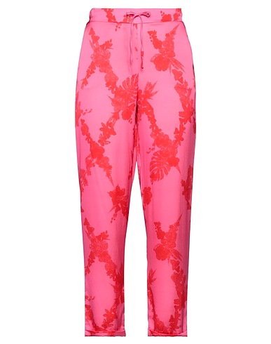 BALLANTYNE Pantalone Fucsia 91% Seta, 9% Elastan