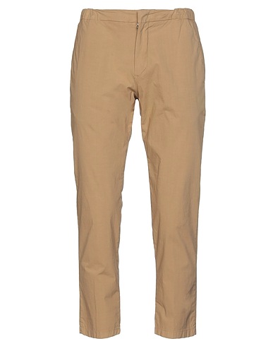 BE ABLE Casual pants Camel 96% Cotton, 4% Elastane