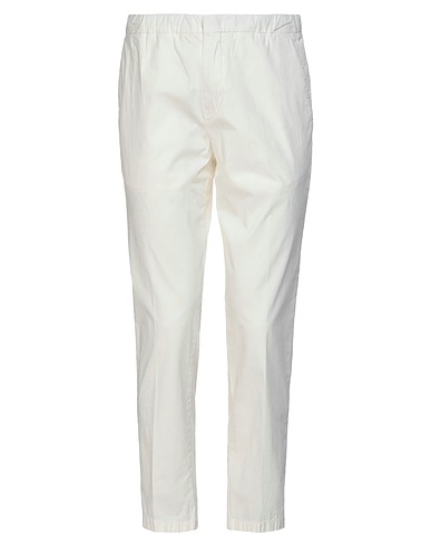 BE ABLE Pantalone Bianco 96% Cotone, 4% Elastan