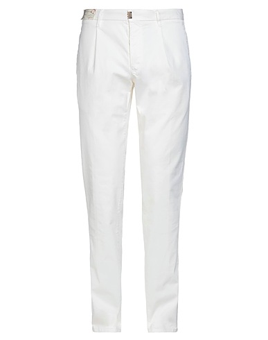 INCOTEX Pantalone Avorio 97% Cotone, 3% Elastan