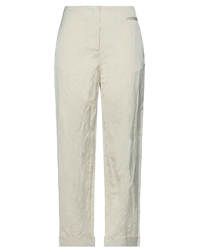 FABIANA FILIPPI Casual trouser White 46% Viscose, 34% Cotton, 20% Other Fibres