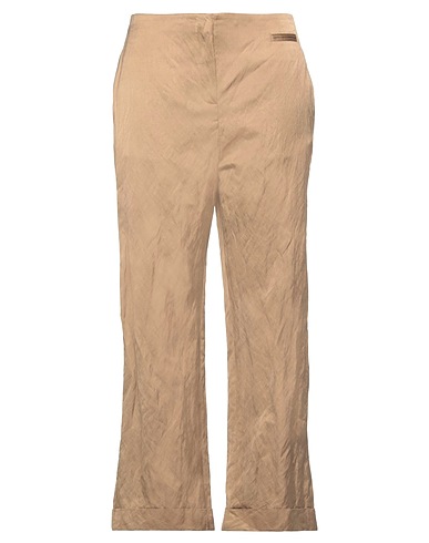 FABIANA FILIPPI Casual trouser Khaki 46% Viscose, 34% Cotton, 20% Other Fibres