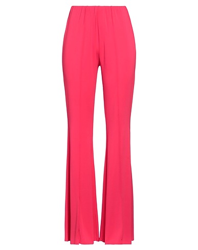 KAOS Casual trouser Fuchsia 75% Acetate, 18% Polyamide, 7% Elastane