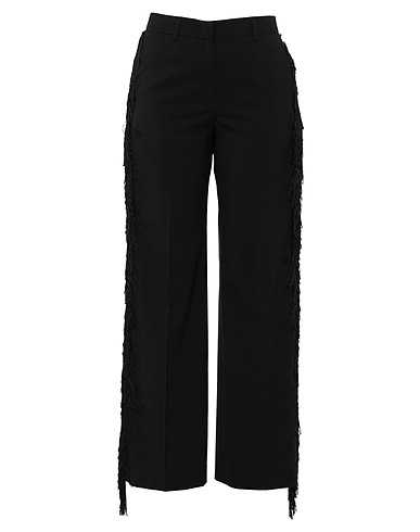 GOLDEN GOOSE Casual trouser Black 100% Virgin Wool, Viscose, Elastane