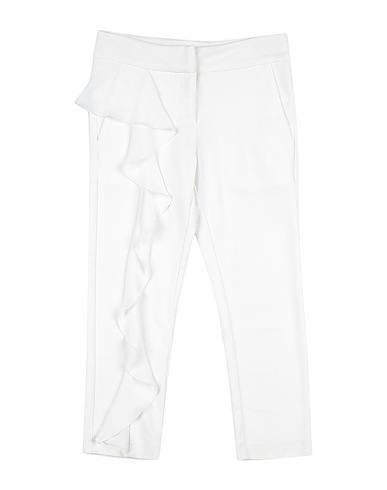 DONDUP Casual trouser White 60% Viscose, 35% Polyamide, 5% Elastane, Polyester