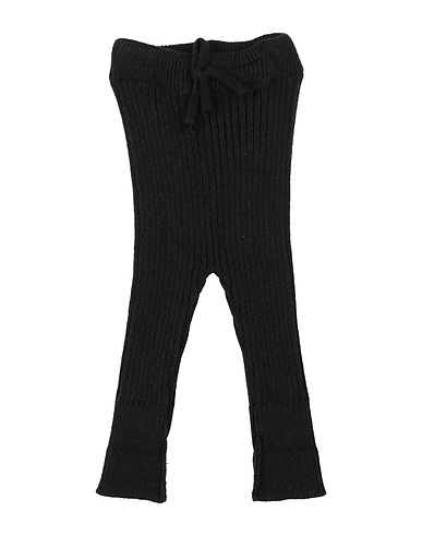 MESSAGE IN THE BOTTLE Leggings Antracite 95% Cotone, 5% Cachemire