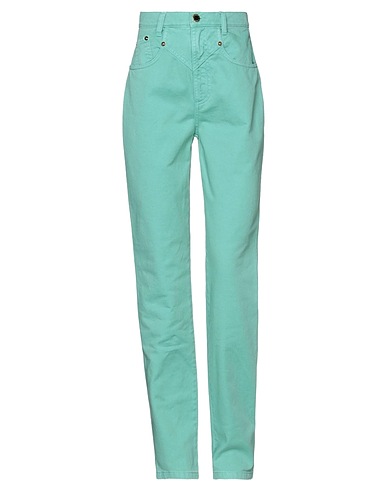 ALBERTA FERRETTI Pantalone Verde 100% Cotone
