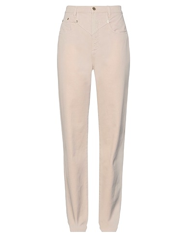 ALBERTA FERRETTI Pantalone Beige 100% Cotone