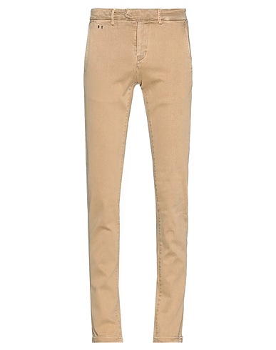 TRAMAROSSA Denim pants Sand 87% Cotton, 9% Polyester, 4% Elastane