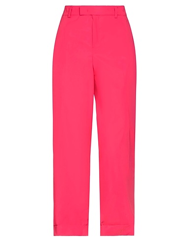 TWINSET Casual trouser Fuchsia 96% Cotton, 4% Elastane