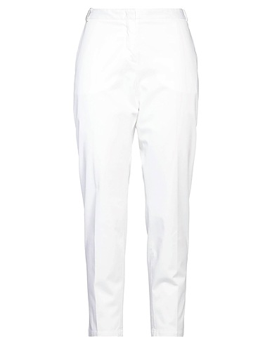 FABIANA FILIPPI Pantalone Bianco 97% Cotone, 3% Elastan