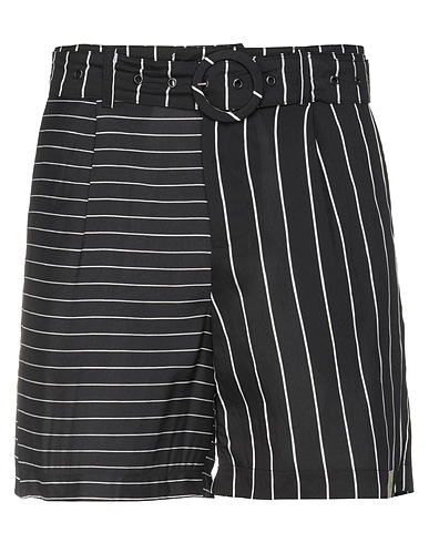 DAILY PAPER Shorts & Bermuda Black 70% Polyamide, 25% Viscose, 5% Polyester