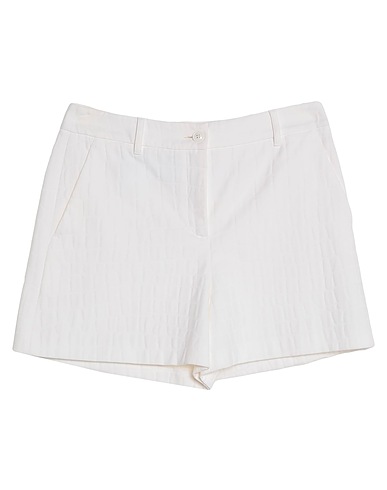 BOUTIQUE MOSCHINO Shorts & Bermuda White 100% Cotton