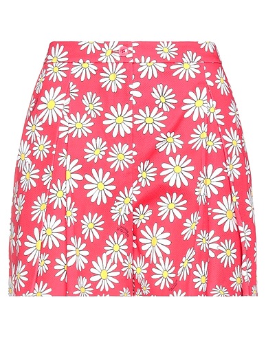 BOUTIQUE MOSCHINO Shorts & Bermuda Red 98% Cotton, 2% Elastane