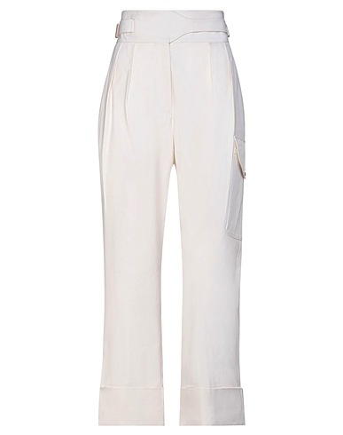 SEE BY CHLOÉ Casual pants Ivory 100% Cotton