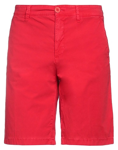 NORTH SAILS Shorts & Bermuda Red 98% Cotton, 2% Elastane