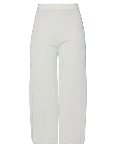 GENTRYPORTOFINO Casual trouser Ivory 87% Viscose, 13% Polyester