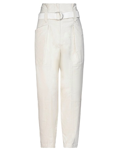 IRO Casual trouser Ivory 100% Cotton
