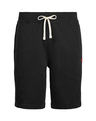 POLO RALPH LAUREN Pantalone felpa Nero 60% Cotone, 40% Poliestere riciclato