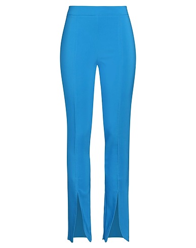 RINASCIMENTO Casual pants Azure 95% Polyester, 5% Elastane