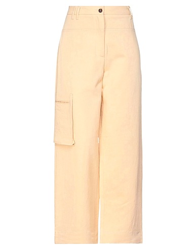 MANILA GRACE Casual trouser Sand 55% Cotton, 45% Elastane
