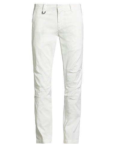 AERONAUTICA MILITARE Casual trouser White 97% Cotton, 3% Elastane