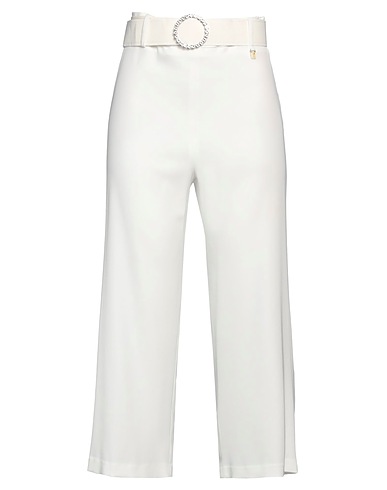 FLY GIRL Pantalone Bianco 95% Poliestere, 5% Elastan