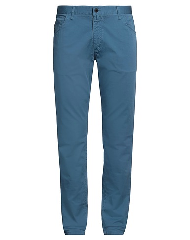 BARBOUR 5-pocket Slate blue 98% Cotton, 2% Elastane