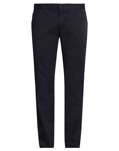 BARBOUR BOTTOMWEAR Navy blue 98% Cotton, 2% Elastane