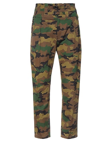 DOLCE&GABBANA Casual pants Military green 100% Cotton